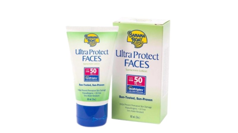 ครีมกันแดดผู้ชาย Banana Boat Ultra Protect Faces Sunscreen Lotion SPF 50 PA+++