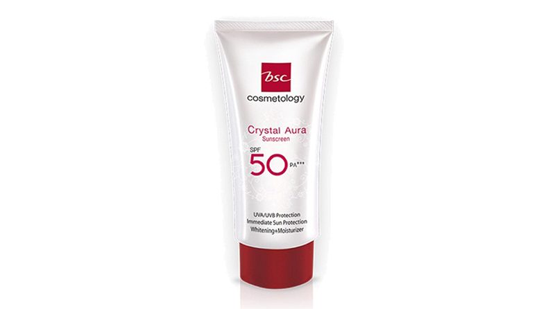 ครีมกันแดด BSC Crystal Aura Sunscreen Anti-Pollution SPF50/PA+++