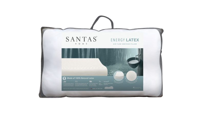 หมอนยางพารา SANTAS Air Flow Contour Pillow