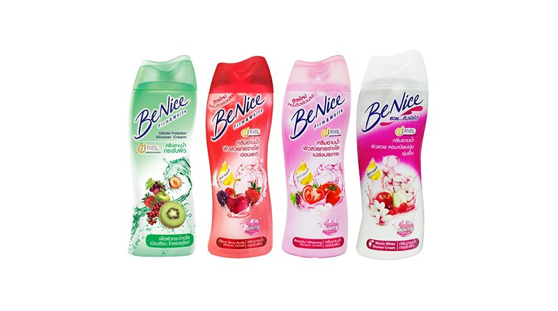 สบู่ BeNice Firm & White Fruit Essence Beautiful Whitening Shower Cream