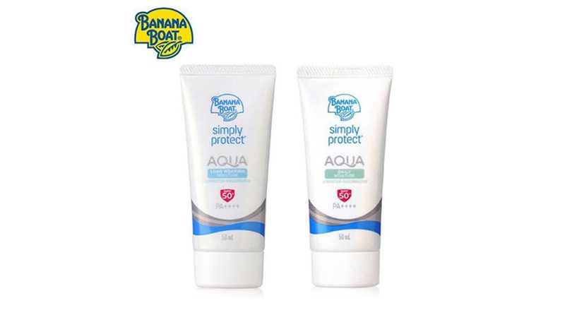 ครีมกันแดด Banana Boat Simply Protect Aqua Daily Moisture UV Protection Sunscreen