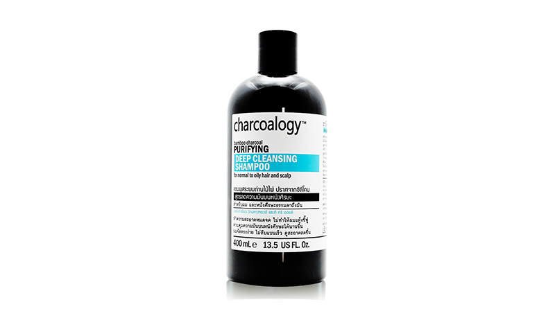 ยาสระผมแก้ผมร่วง Charcoalogy แชมพู Purifying Deep Cleansing Shampoo สีดำ