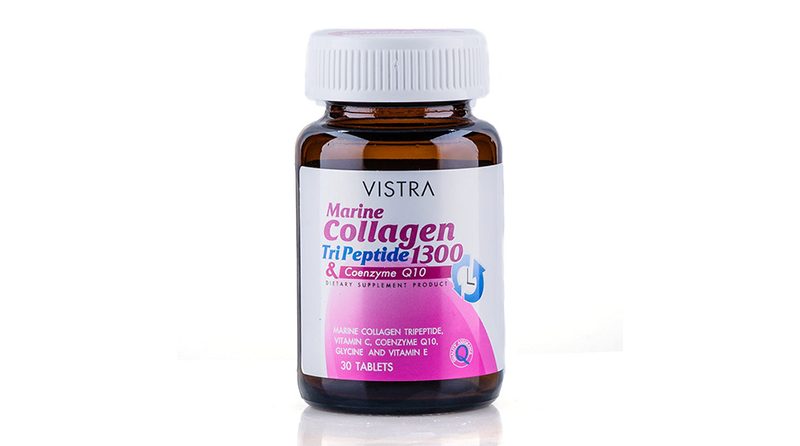 Vistra Marine Collagen Tri Peptide 1300 & Coenzyme Q10