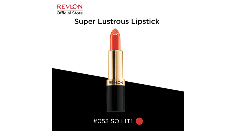 ลิปสติก Revlon Super Lustrous Lipstick So Lit – 053