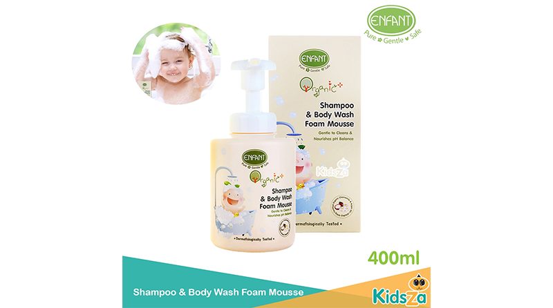 ครีมอาบน้ำเด็ก Enfant Organic Shampoo & Body Wash