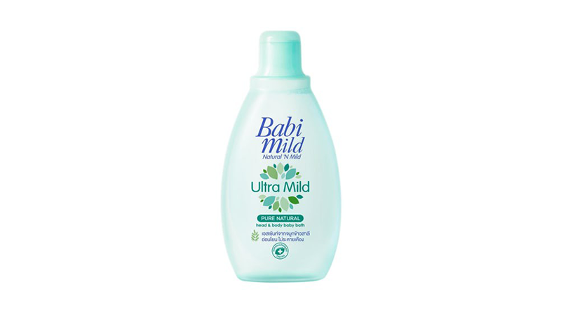 ครีมอาบน้ำเด็ก Babi Mild Ultra Mild Pure Natural Head & Body Bath