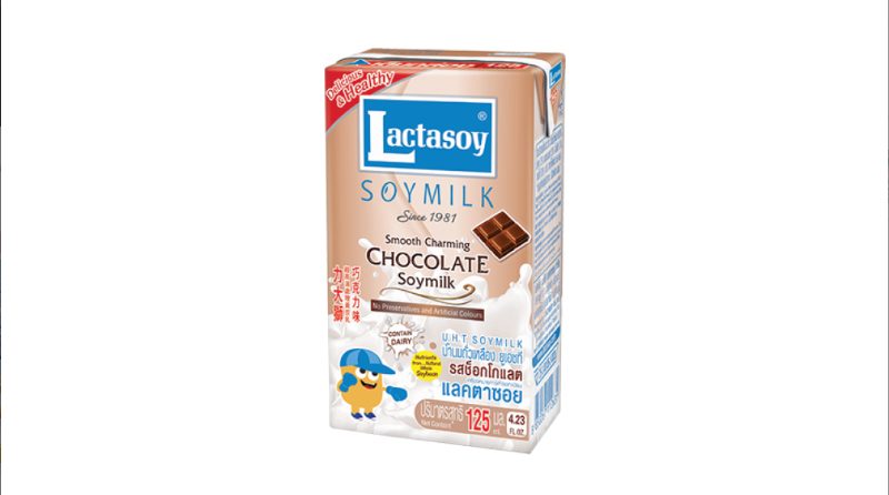Lactasoy แลคตาซอย นมถั่วเหลืองยูเอชที รสช็อกโกแลต
