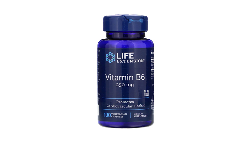 Life Extension, Vitamin B6, 250 mg, 100 Vegetarian Capsules
