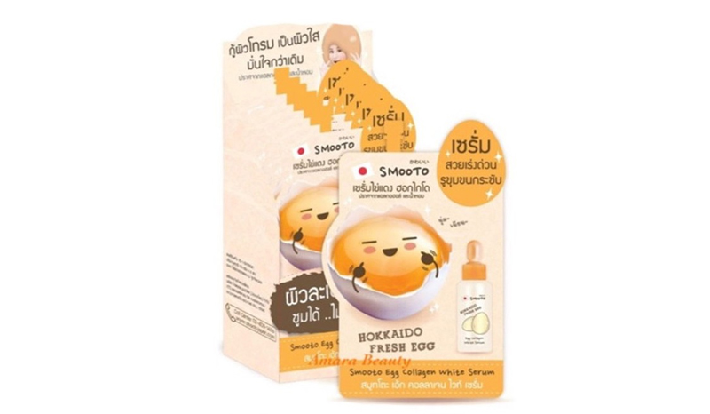 Smooto Egg Collagen White Serum
