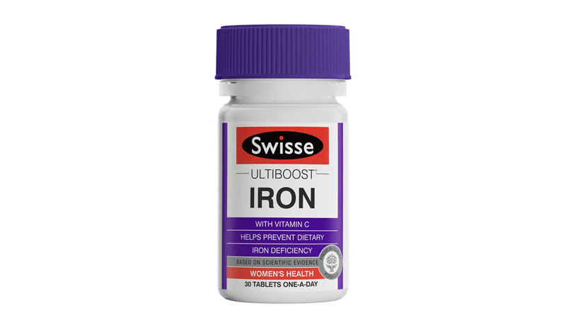 อาหารเสริมธาตุเหล็ก Swisse Ultiboost Iron