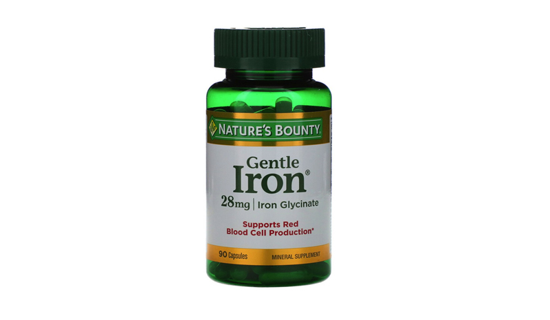 อาหารเสริมธาตุเหล็ก Nature's Bounty Gentle Iron
