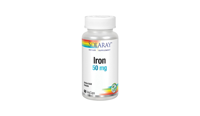 Solaray Iron 50 mg 60 VegCaps
