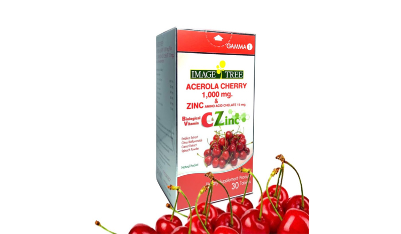 Acerola cherry 1000mg & zinc