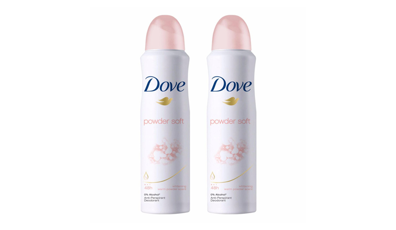สเปรย์ระงับกลิ่นตัว DOVE Deodorant Spray Powdes Soft