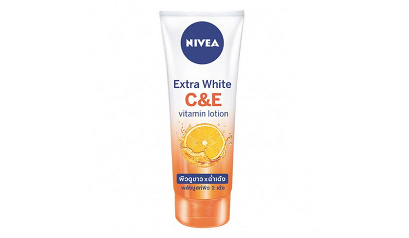 ครีมทาผิว NIVEA Extra White C and E Vitamin Lotion