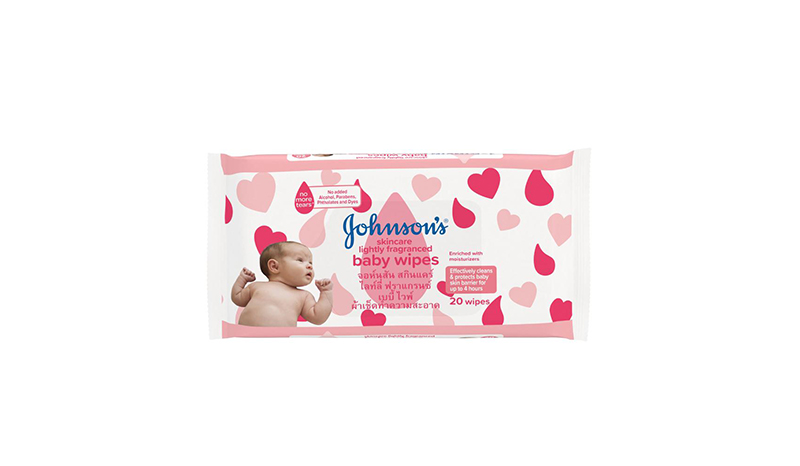 Johnson’s Skincare Fragrance free Baby Wipes
