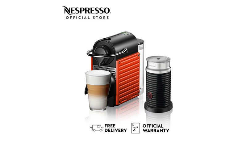 Nespresso รุ่น Pixie & Aeroccino Bundle