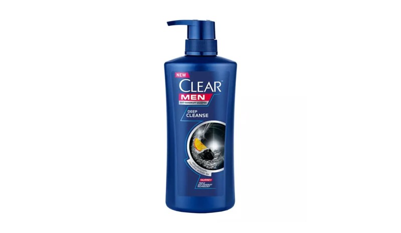 CLEAR Anti Dandruff Shampoo Men Deep Clean Silver