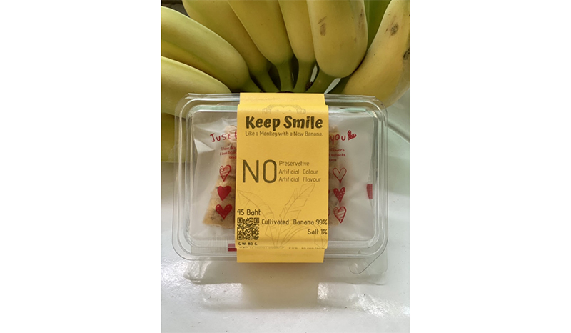 กล้วยตากม้วน Keep Smile