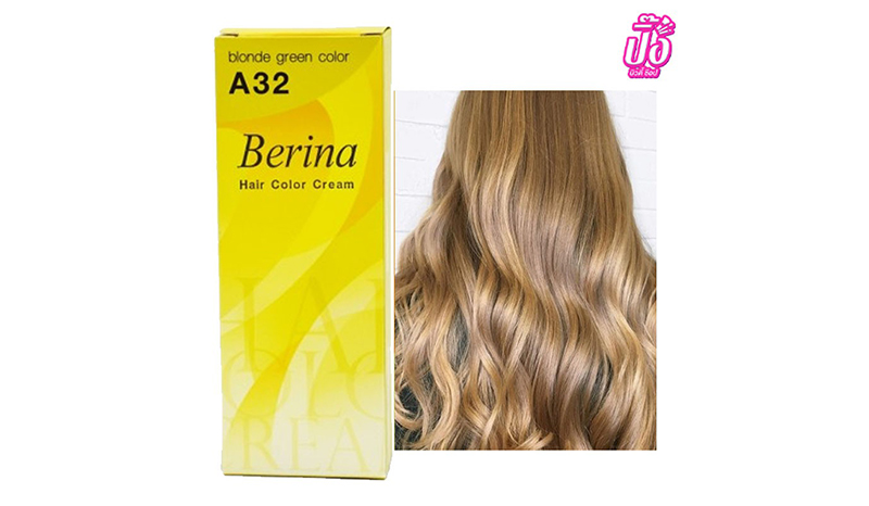 Berina – A32  ( blonde green color )