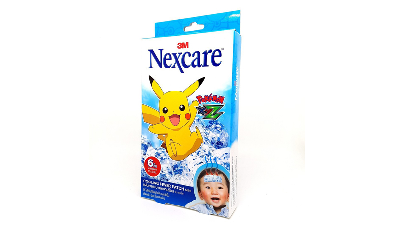 3M Nexcare Pokemon Fever Patch Mini