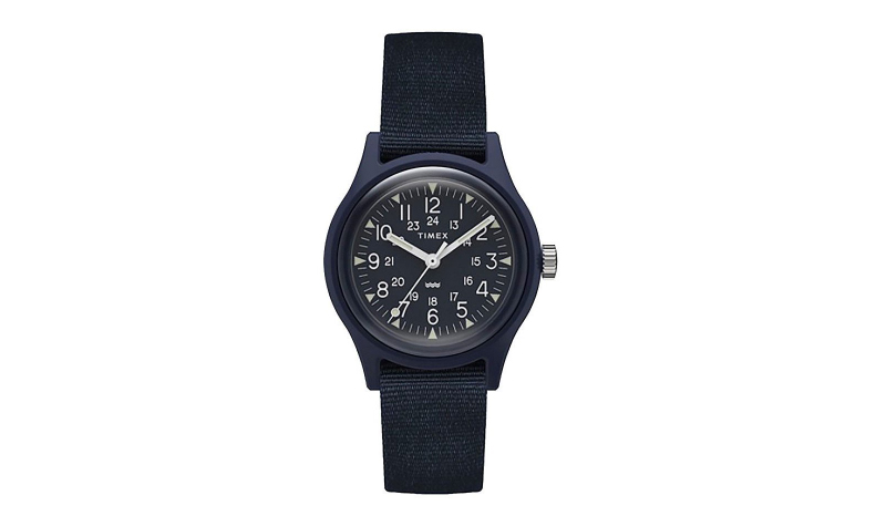 Timex TM-TW2T33800 Camper Japan Limited Edition นาฬิกาข้อมือผู้หญิง สีน้ำเงิน