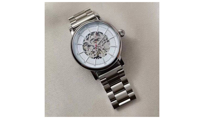 นาฬิกาผู้ชาย ขนาดใหญ่ นาฬิกากันน้ำอัตโนมัติ นาฬิกาข้อมือโลหะ Reloj Lujo Hombre