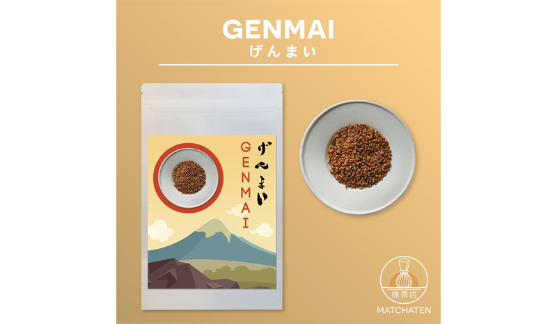 Genmai ข้าวคั่วญี่ปุ่นแท้ แบรนด์ Matchaten