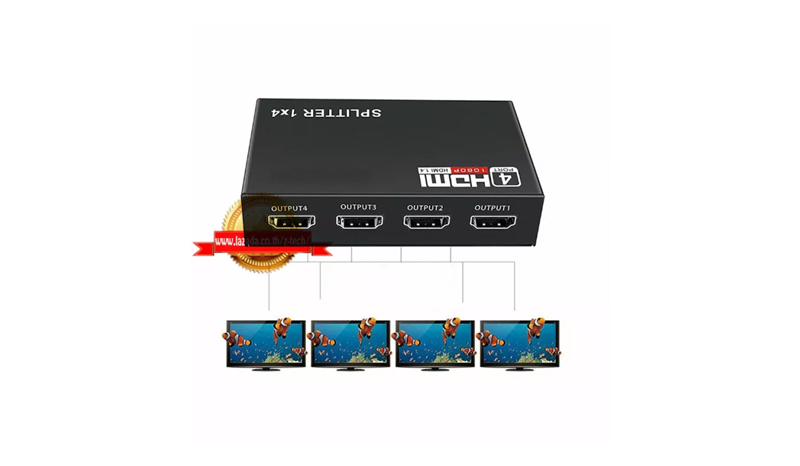 OEM HDMI Splitter In 1 Out 4