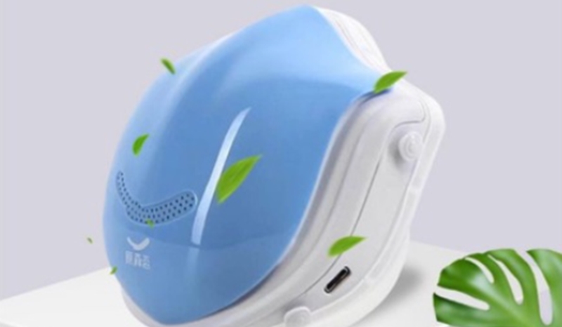 หน้ากากฟอกอากาศ Smart  Electric Air Purifier Face Mask Q5pro