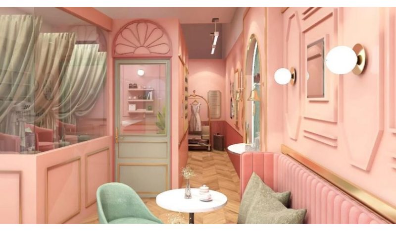  pink area beauty bar & café 