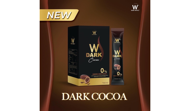 Wink White โกโก้ลดน้ำหนัก W Dark Cocoa