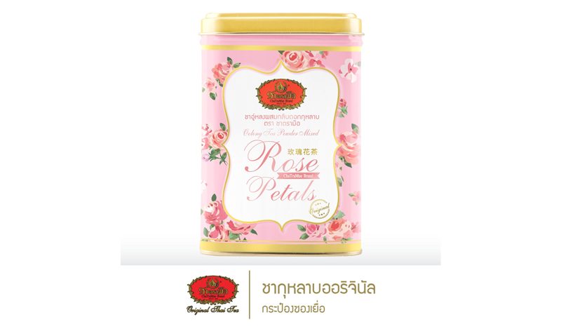 ChaTraMue Oolong Tea Powder Mixed Rose Petals (Original)