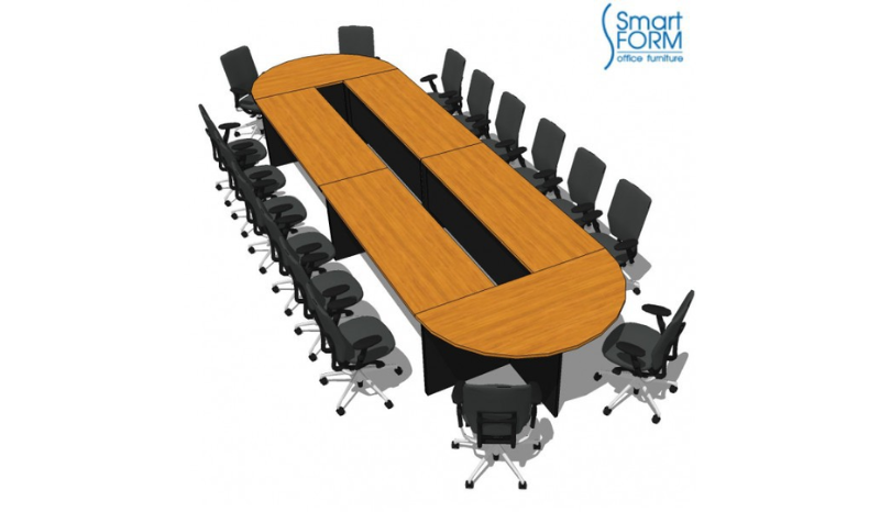โต๊ะประชุมขนาดใหญ่ ยี่ห้อ Smartform รุ่น 5CFC51 