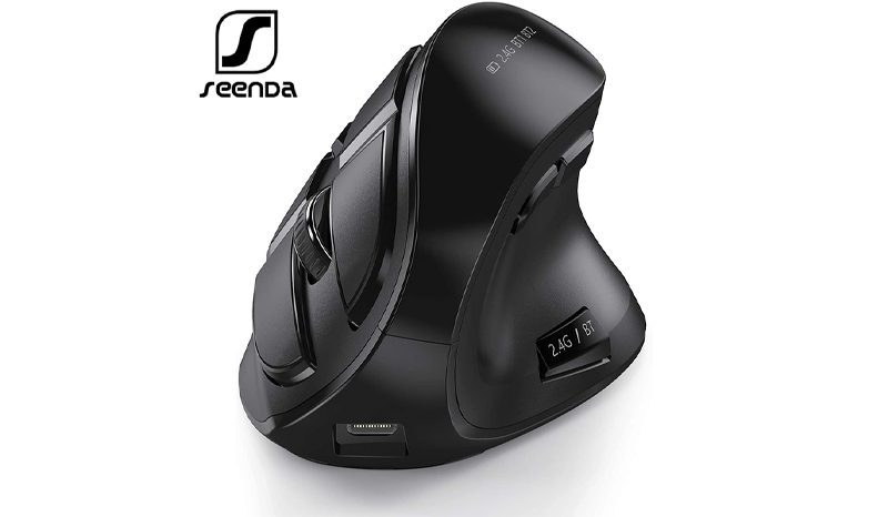 Seenda Ergonomic Vertical Wireless Mouse
