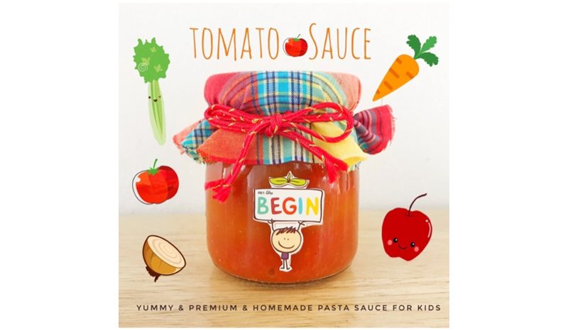 Begin ซอสมะเขือเทศสำหรับเด็ก Tomato Sauce