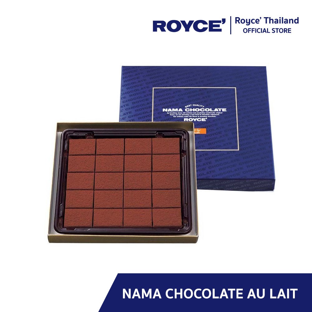 คุณสมบัติของ ROYCE' Nama Chocolate Au Lait นามะ ช็อกโกแลต โอเลต์