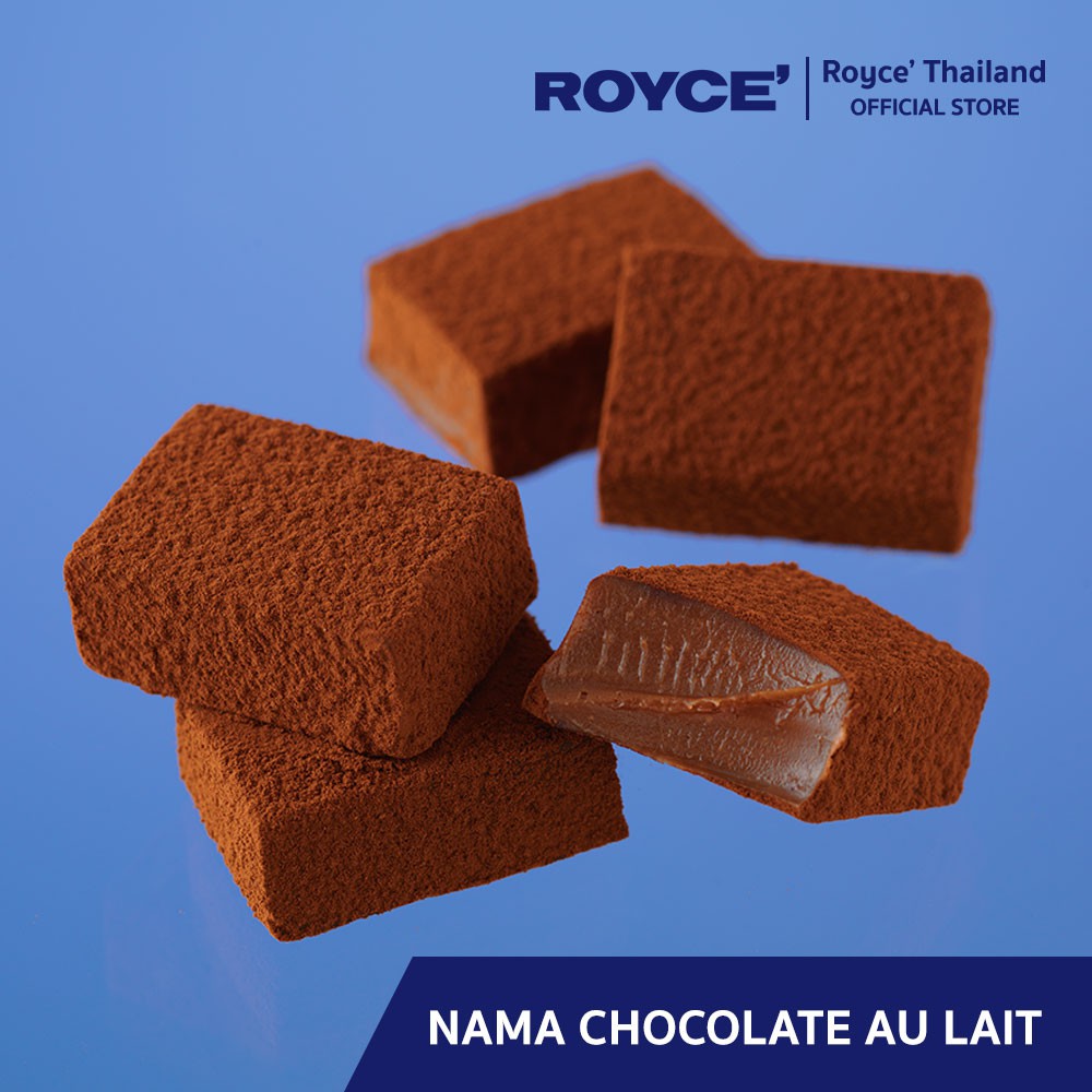 คุณสมบัติของ ROYCE' Nama Chocolate Au Lait นามะ ช็อกโกแลต โอเลต์