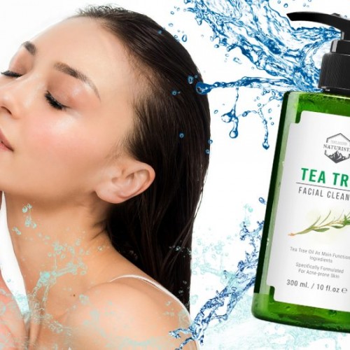 เจลล้างหน้าทีทรีสูตรอ่อนโยนสำหรับผิวแพ้ง่าย: Naturista Tea Tree Facial Cleanser