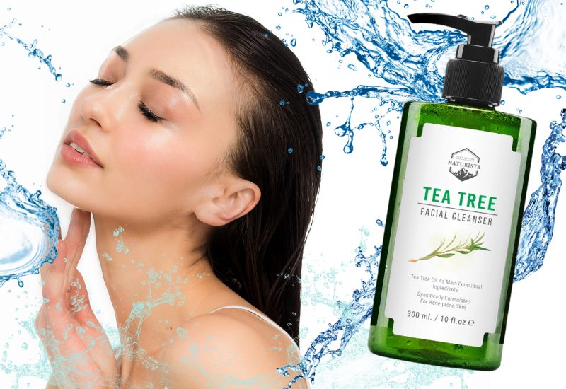 เจลล้างหน้าทีทรีสูตรอ่อนโยนสำหรับผิวแพ้ง่าย: Naturista Tea Tree Facial Cleanser