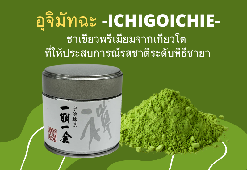 อุจิมัทฉะ ‘Uji Matcha Ichigoichie’ ชาเขียวพรีเมียมจากเกียวโต ที่ให้ประสบการณ์รสชาติระดับพิธีชายา